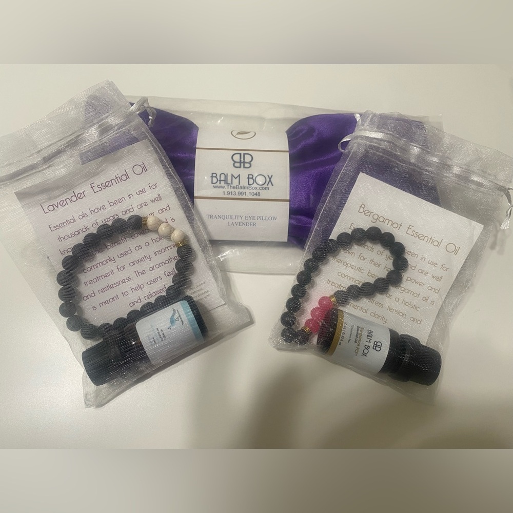 Balm Box Lavender and Bergamot Essential Oils Set